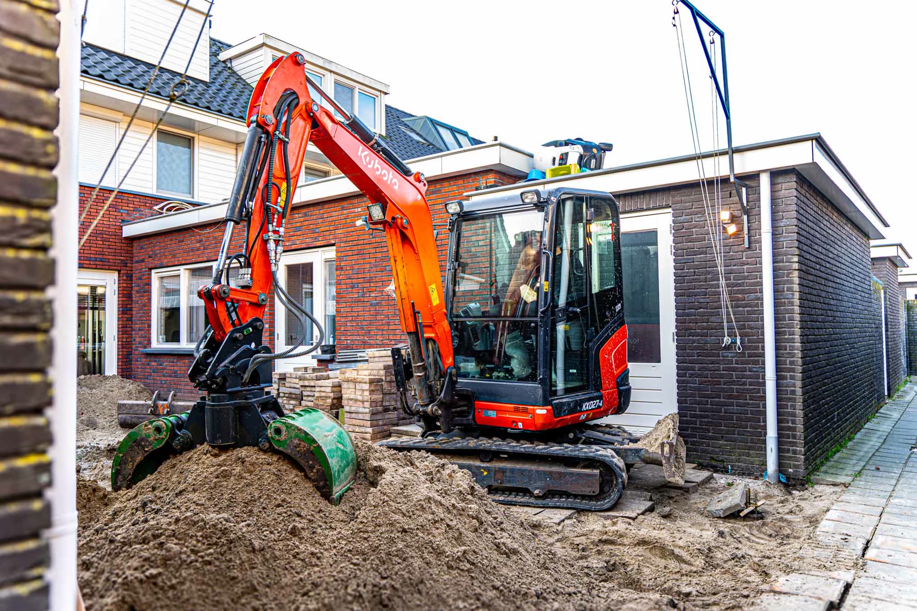 Projectfotografie voor Kes Sloopwerk: materieel, mensen en uitvoering op locatie (1 van 9)