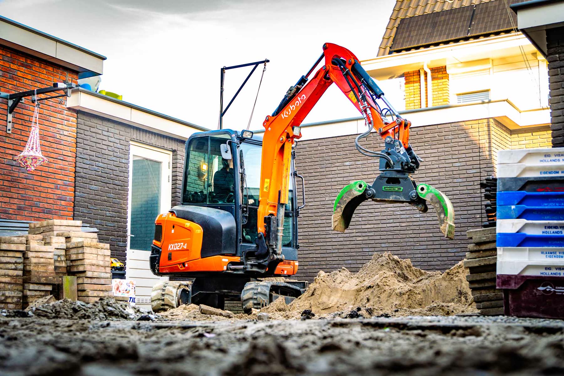 Projectfotografie voor Kes Sloopwerk: materieel, mensen en uitvoering op locatie (2 van 9)