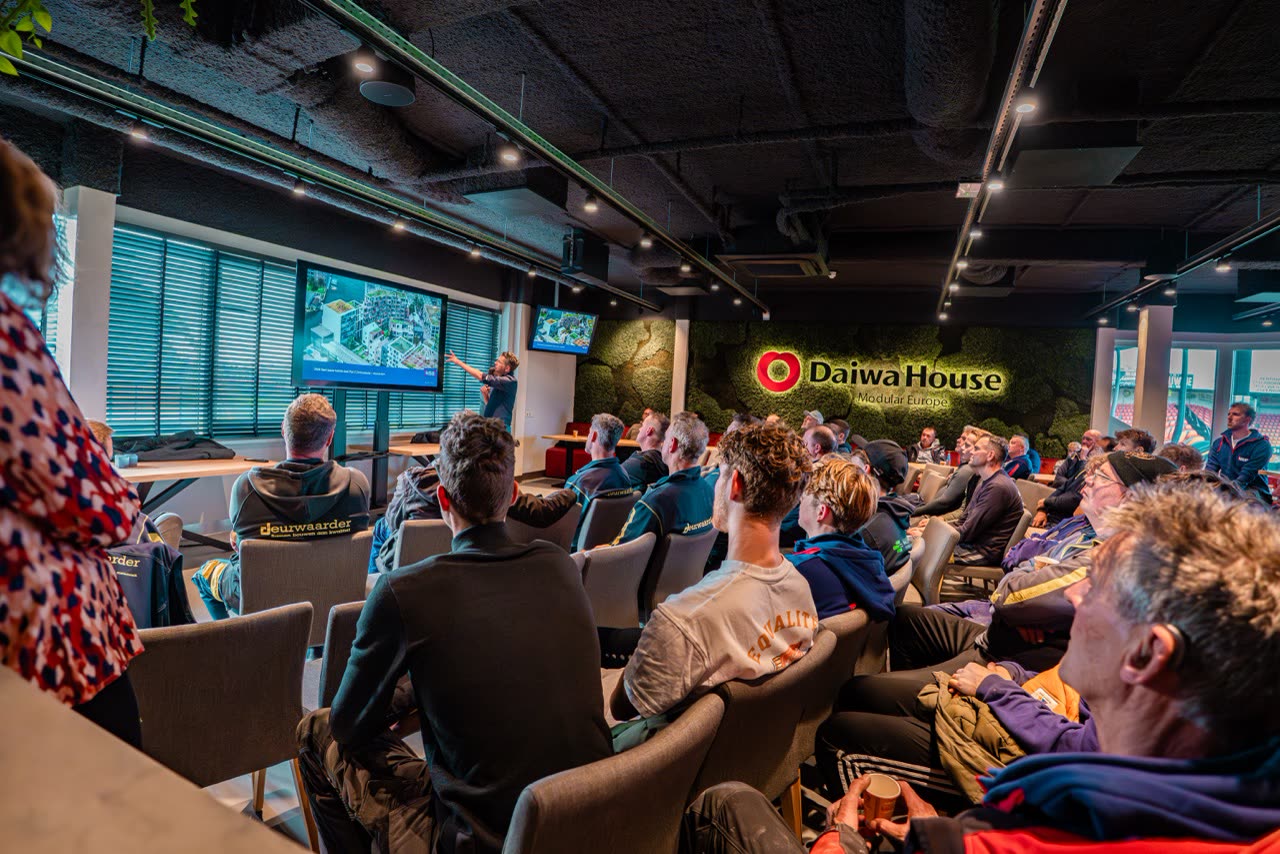 Eventfotografie voor HSB x FC Volendam: presentaties, zaal en vestiging (3 van 9)
