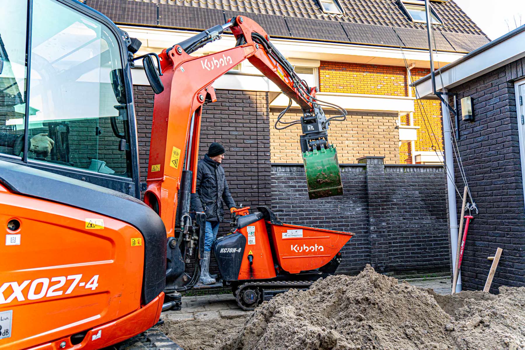 Projectfotografie voor Kes Sloopwerk: materieel, mensen en uitvoering op locatie (4 van 9)