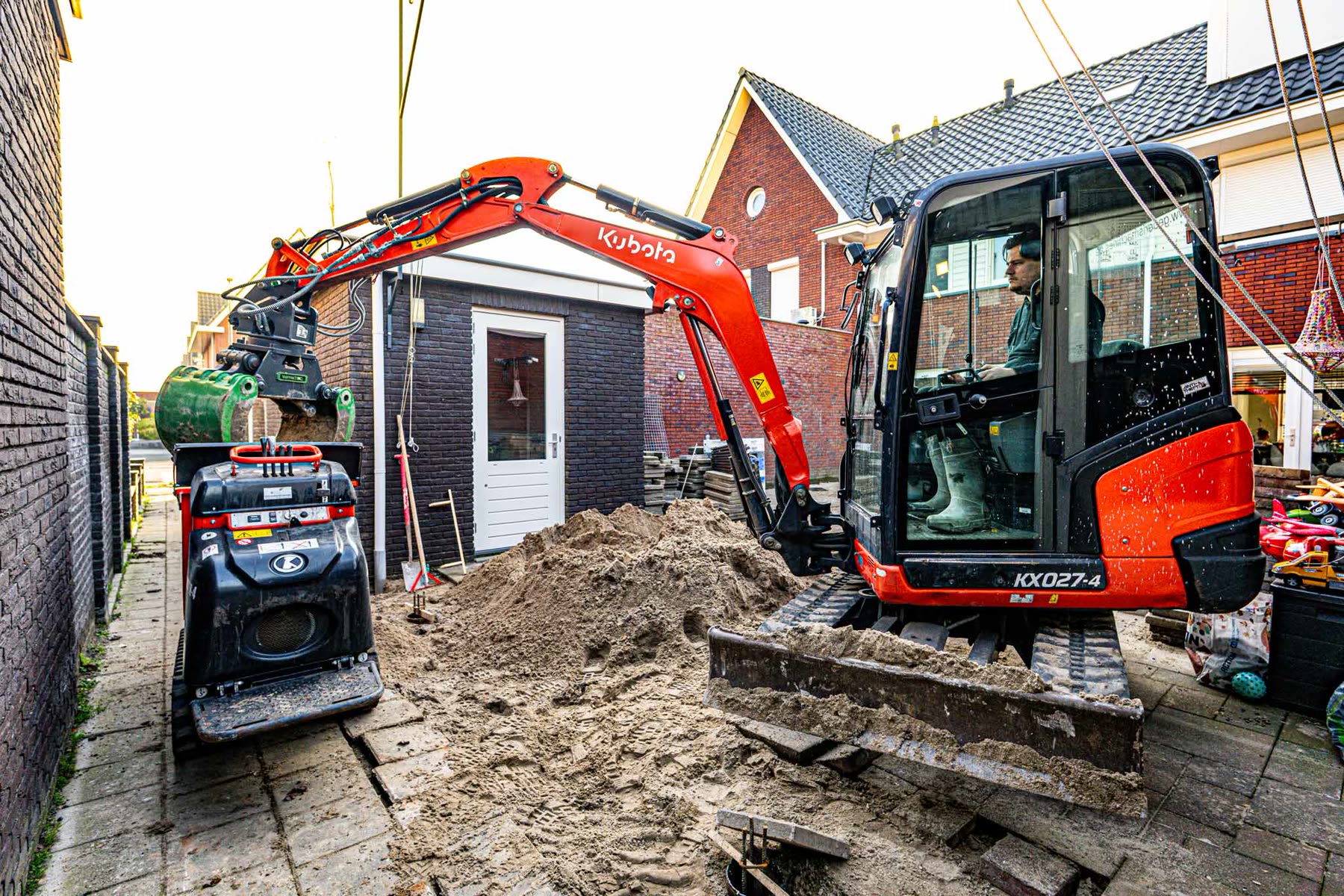 Projectfotografie voor Kes Sloopwerk: materieel, mensen en uitvoering op locatie (5 van 9)