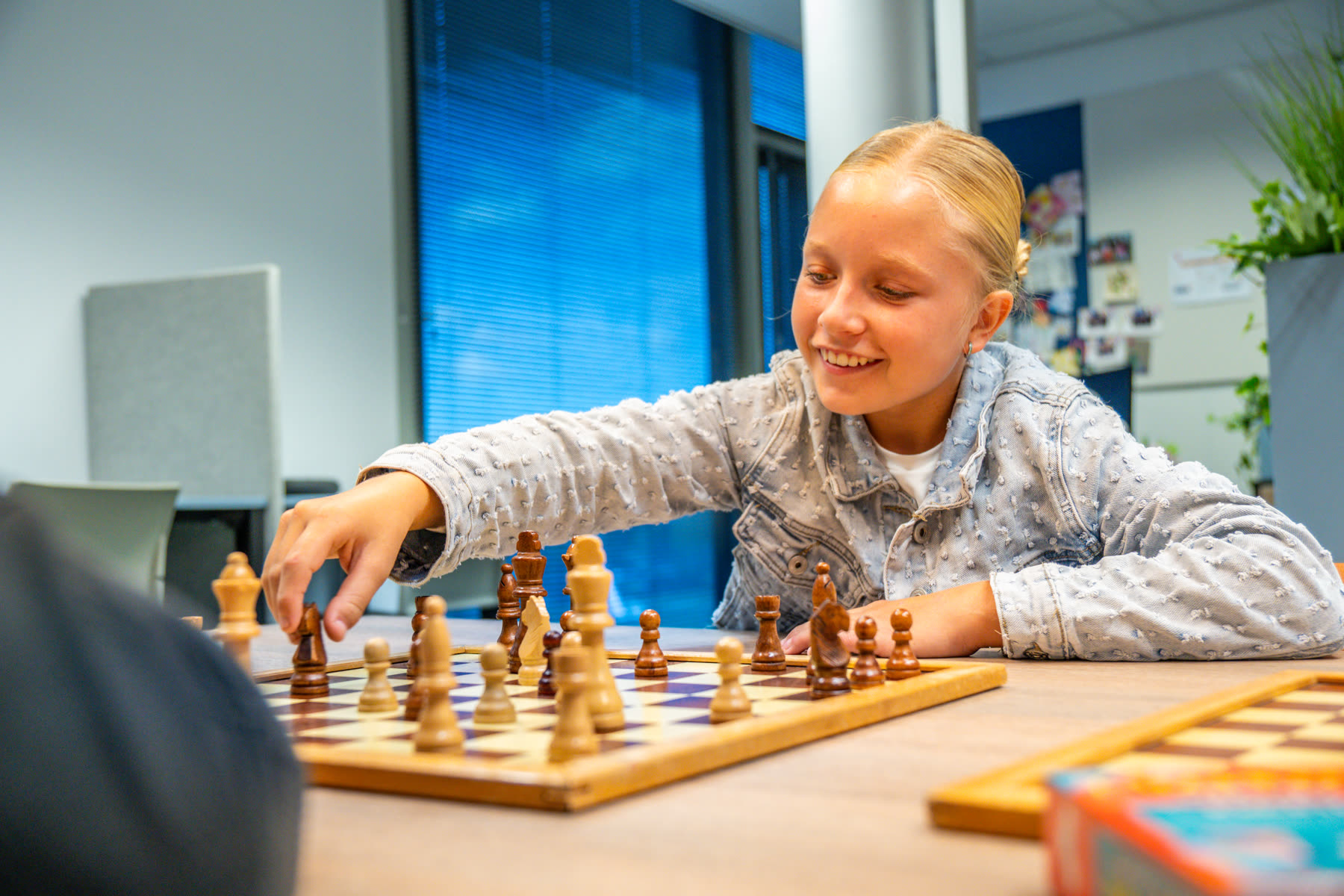 Campagnefotografie voor SG WJ Bladergroen: leerlingen in de les, praktijkvakken en schoolplein (6 van 16)