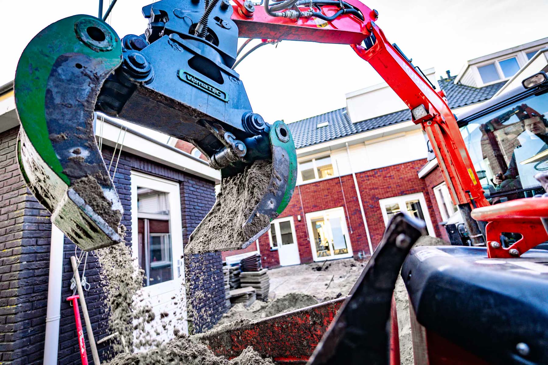 Projectfotografie voor Kes Sloopwerk: materieel, mensen en uitvoering op locatie (7 van 9)